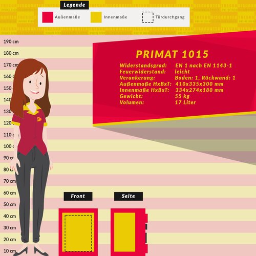 Primat 1015 Wertschutztresor EN1