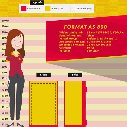 Format AS 800 Aktenschrank