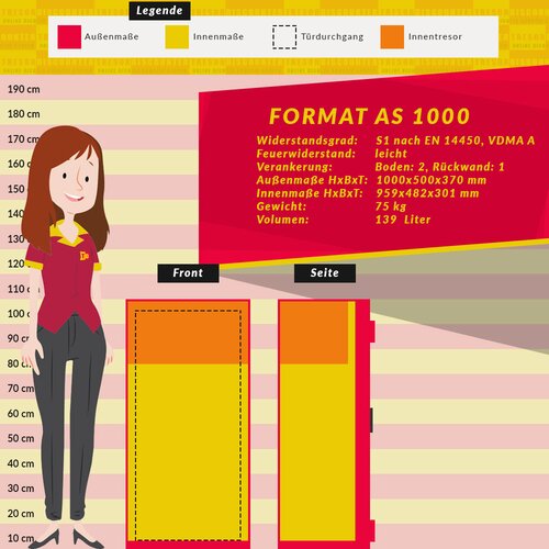 Format AS 1000 Aktenschrank